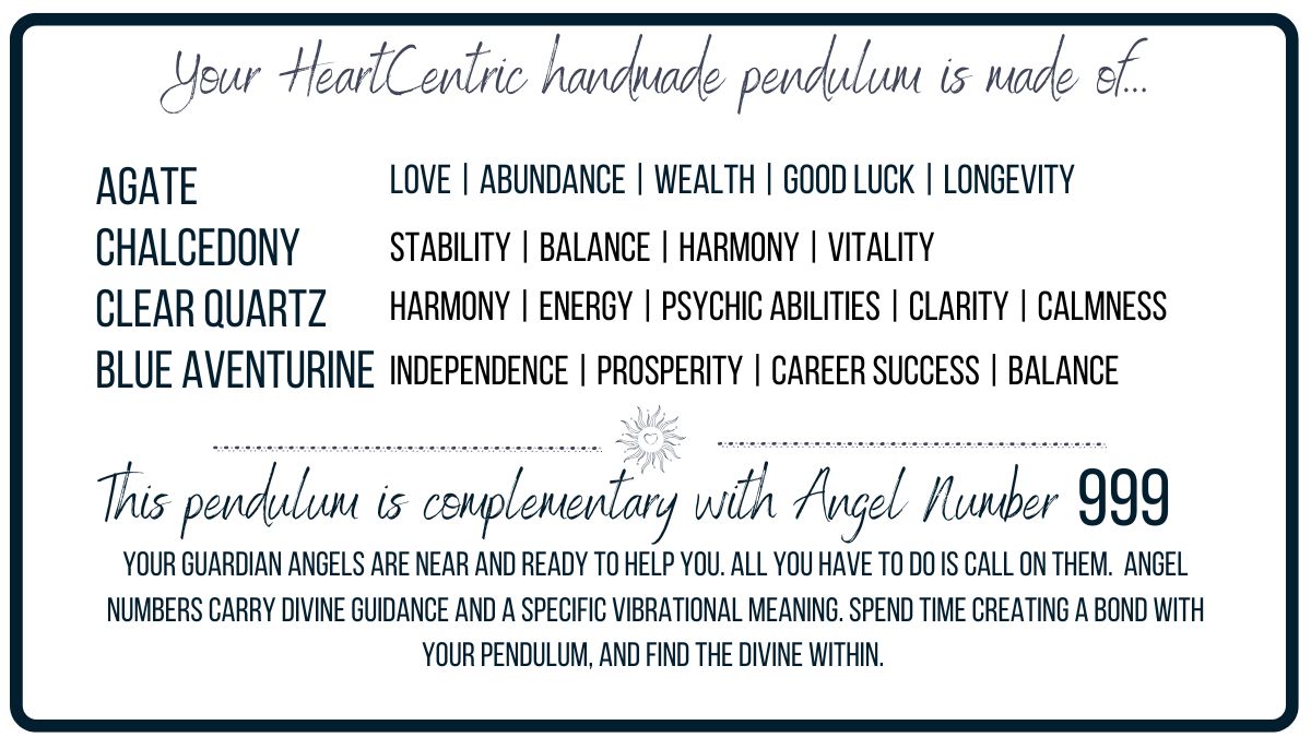 Tranquil Clarity Pendulace™