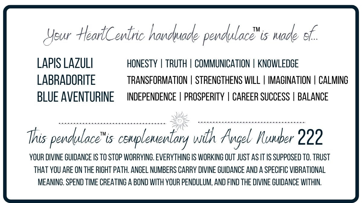 Midnight Clarity Pendulace™