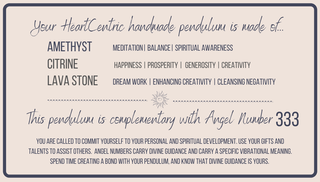 Custom Creation Pendulum