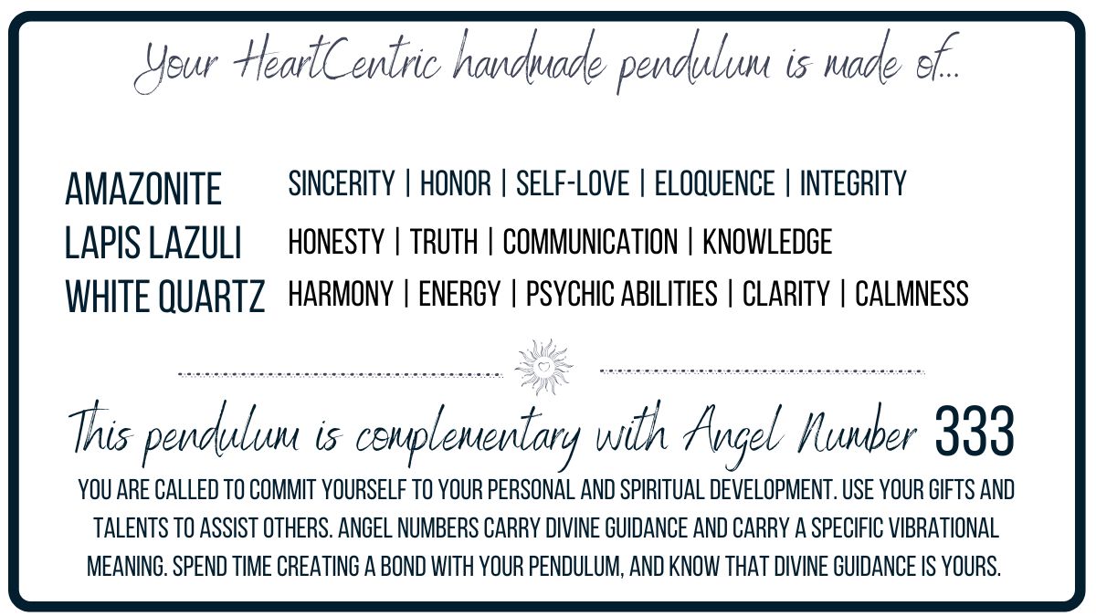 Karmic Integration Pendulace