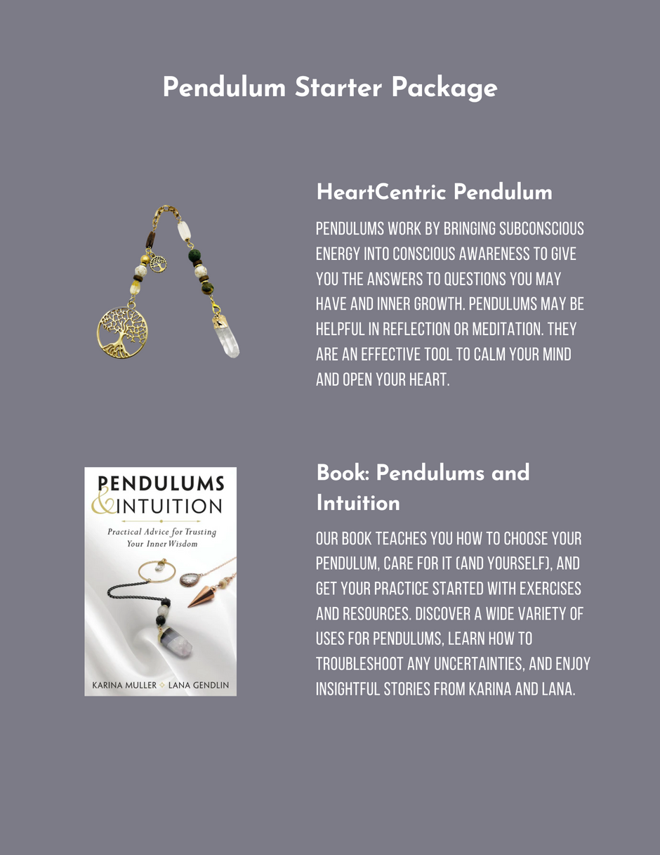 Packages: Coaching, Pendulums and Book – HeartCentric Coaching & Divine ...